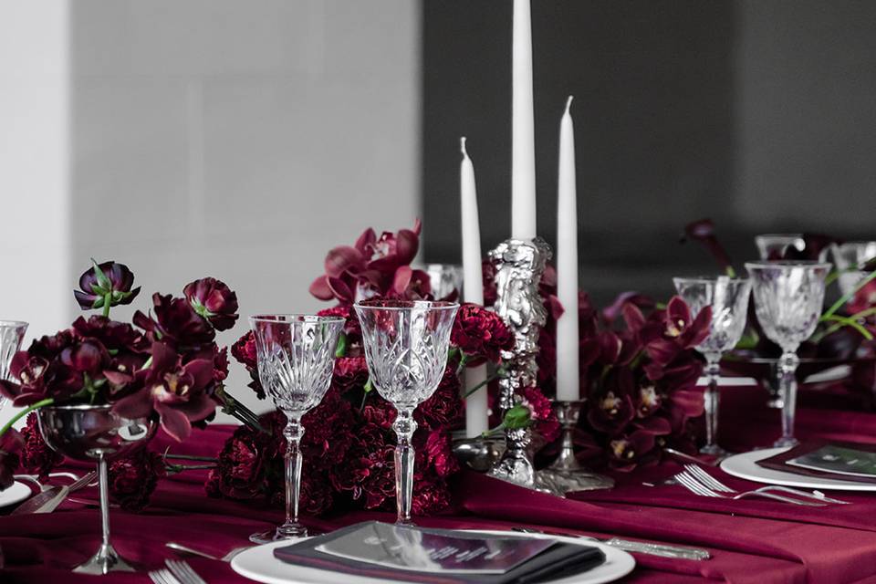 Burgundy Couture