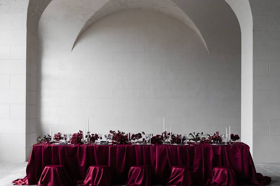 Burgundy Couture