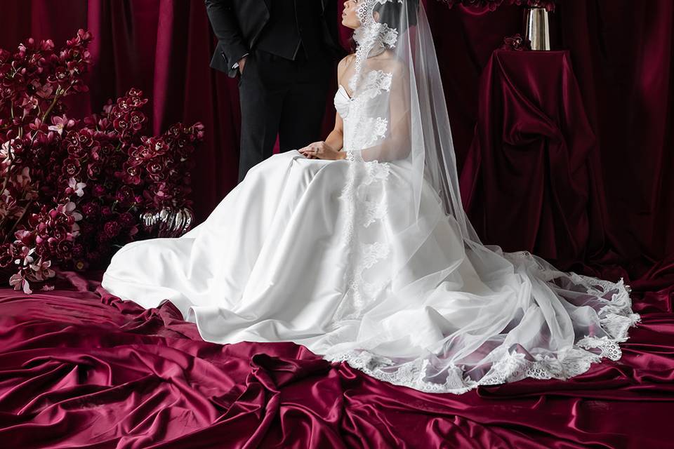Burgundy Couture