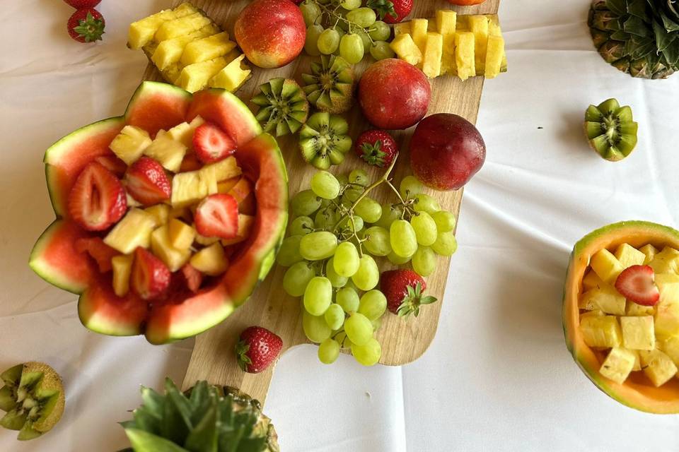 Buffet de fruits frais