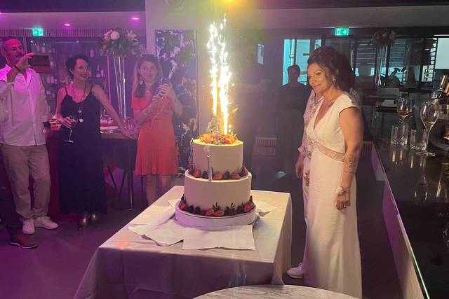 Présentation du gâteau