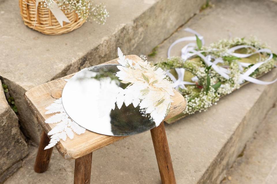 Couronnes fleurs enfants