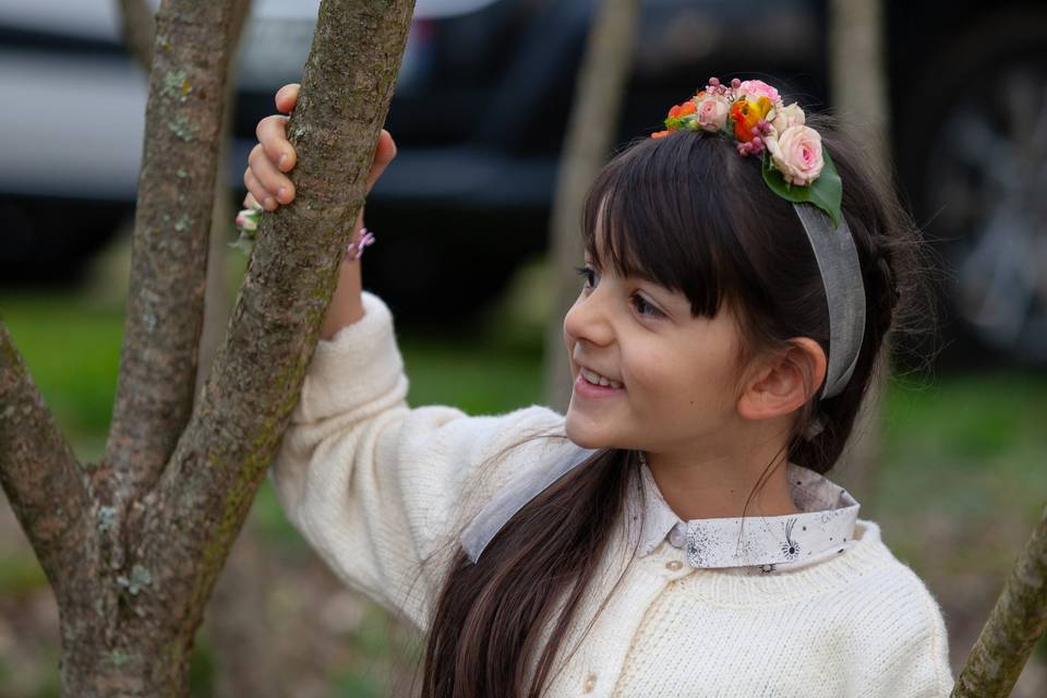 Bijoux floral enfant