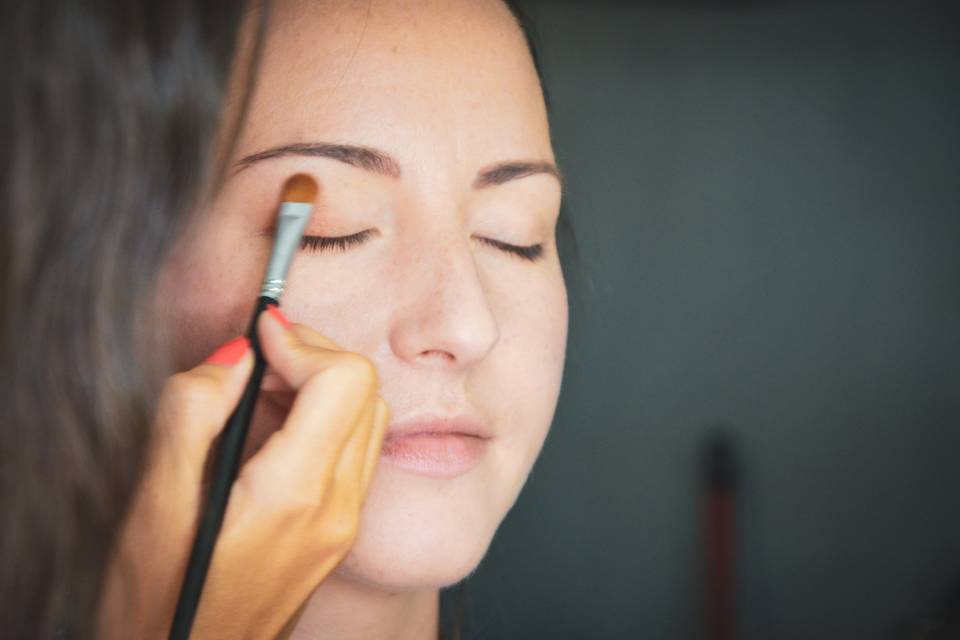 Maquillage de la mariée