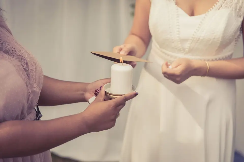 Le placement des mariés lors de la cérémonie - Wedding by Fabiola