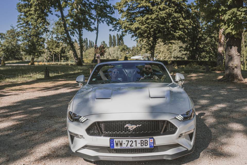 Mariage en Mustang