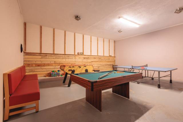 Salle de jeux gite