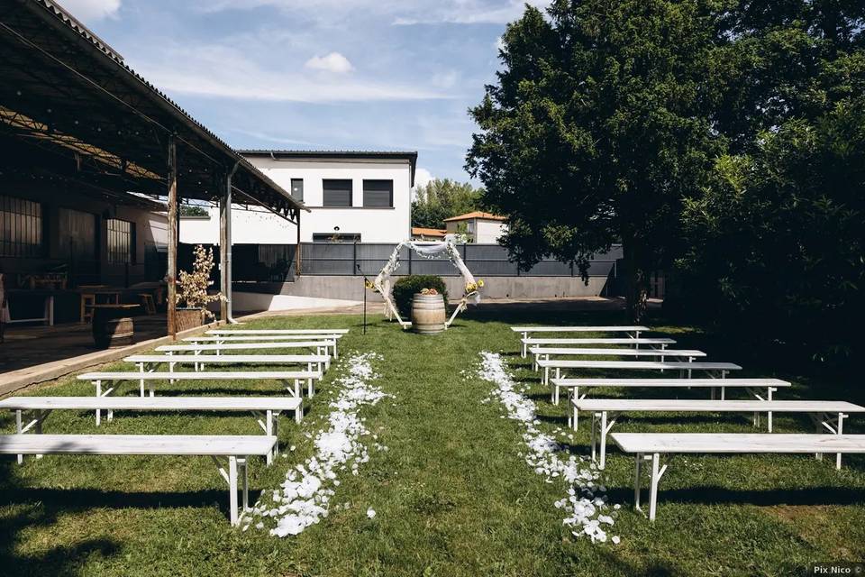 Cérémonie laïque Jardin