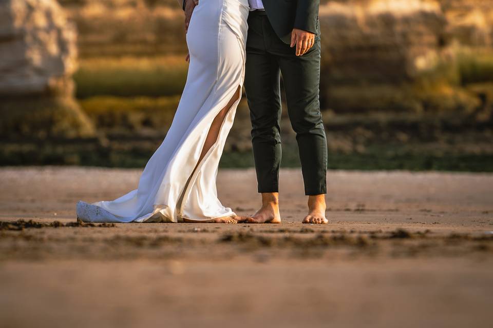 In love à la plage