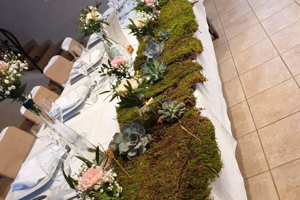 Chemin de table nature