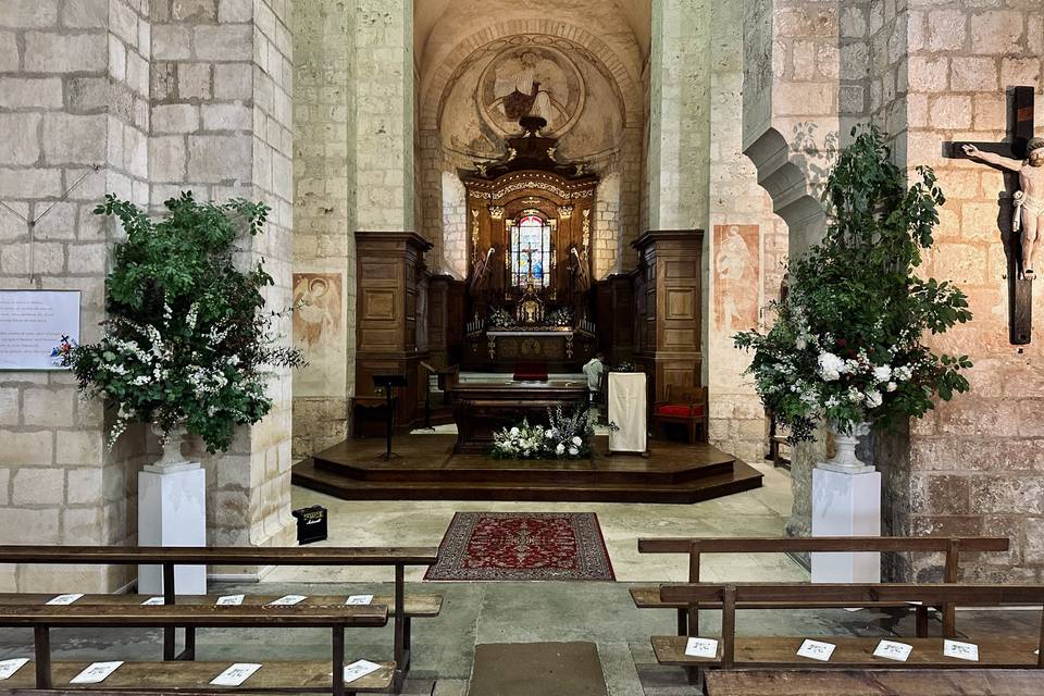 Décor d'église