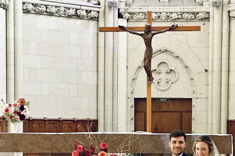Décor d'autel