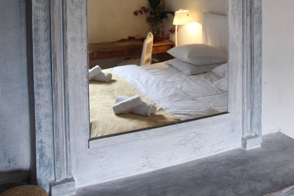 Gîte - Chambre bleue