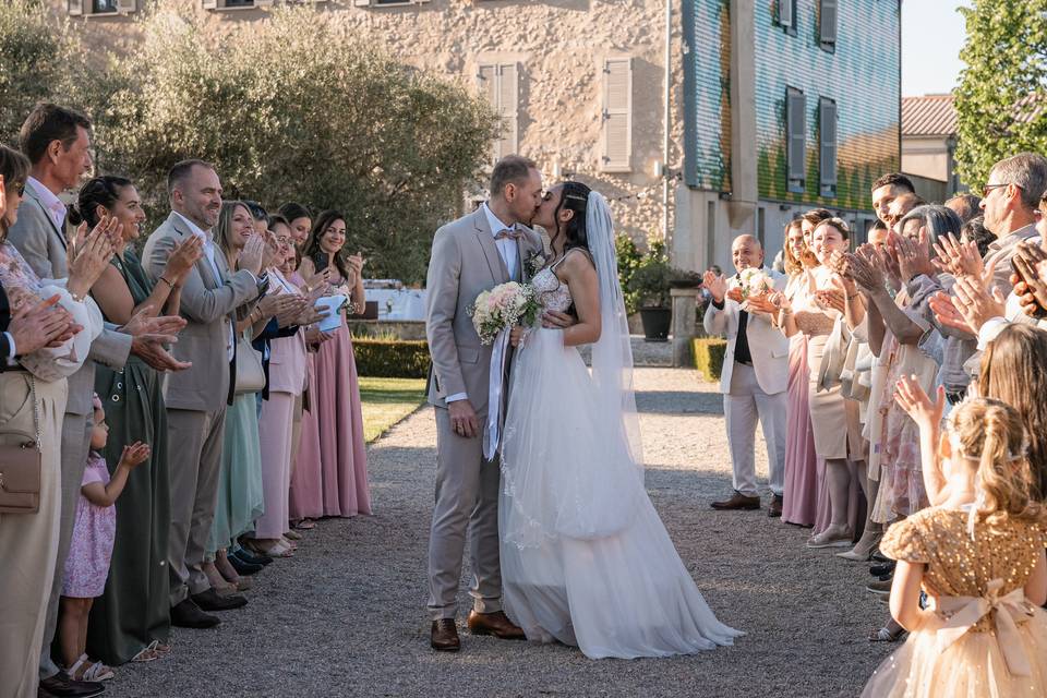 Nos mariés amoureux