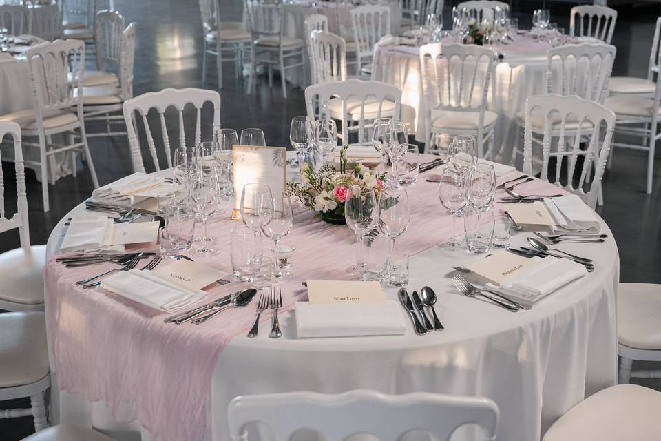 Table invités déco BDB