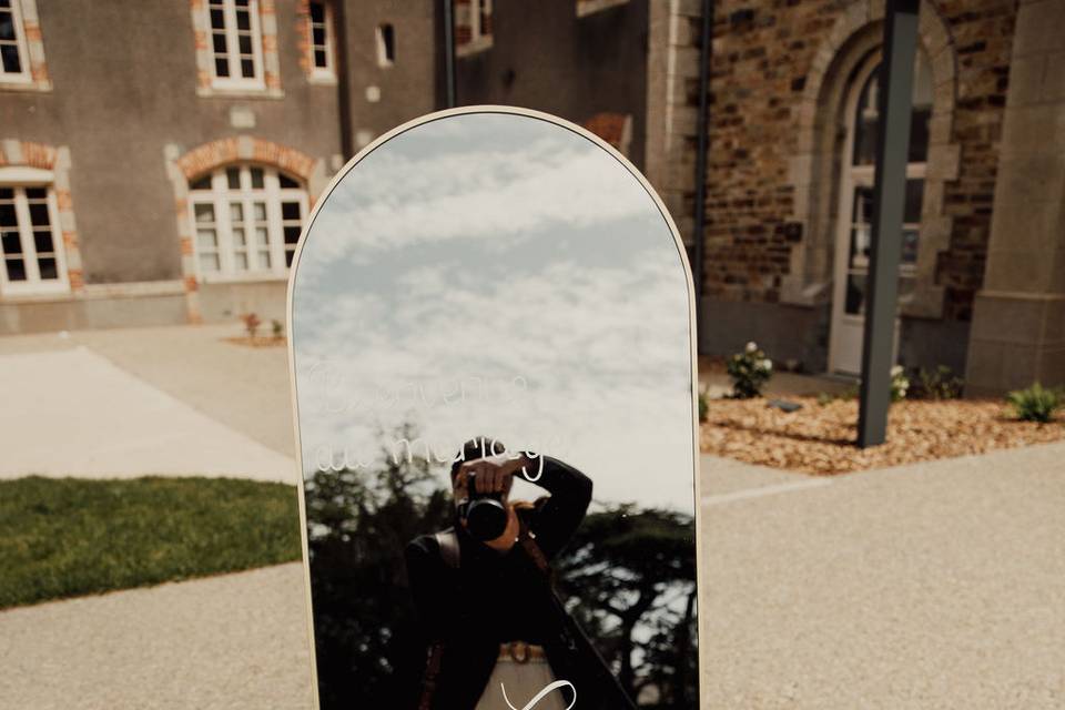 Décor de miroir