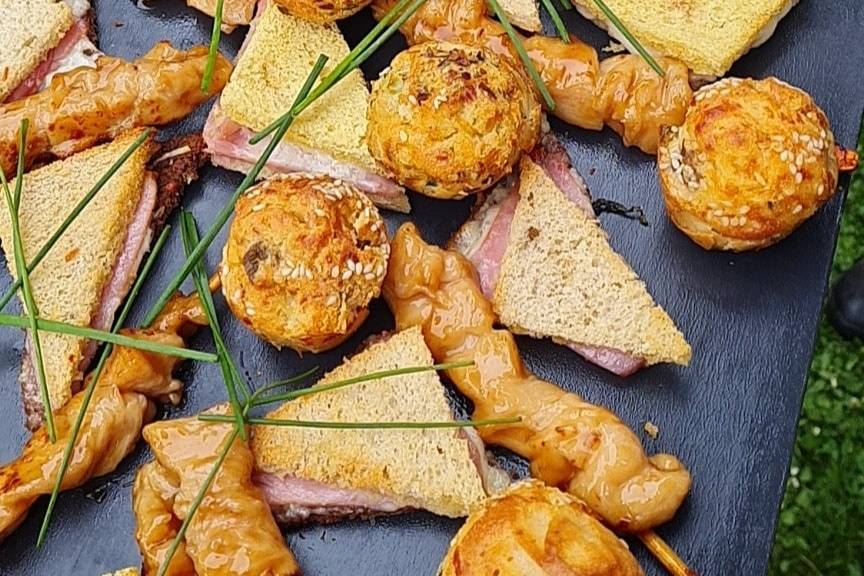 Croque monsieur et  cromesqui