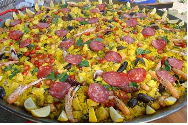 Nos poêlons geants  Paella