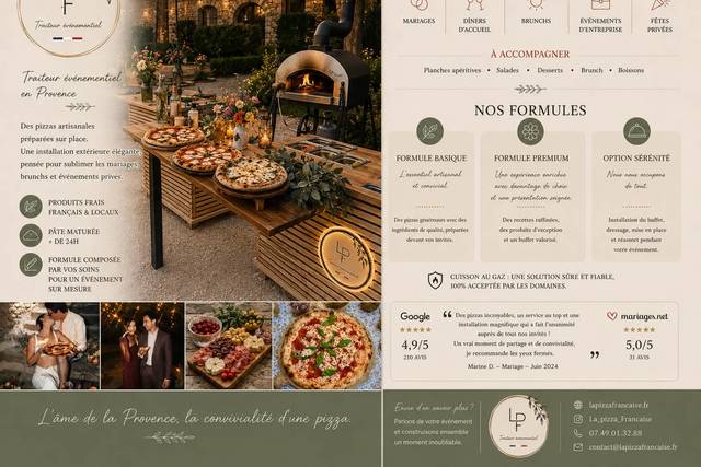 LPF, Pizzas en Provence