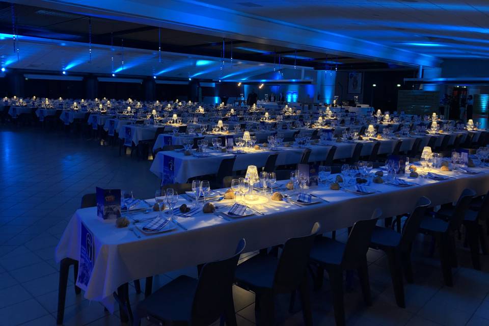 73 Salle décorée