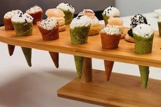 6 Mini cône cocktail