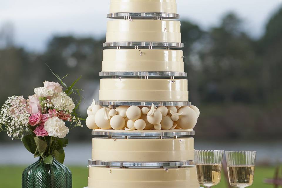 Gâteau forme Wedding cake