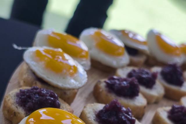 Oeuf de caille en atelier