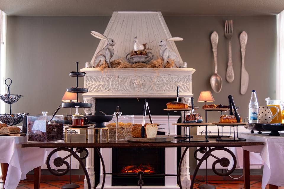 Buffet petit déjeuner