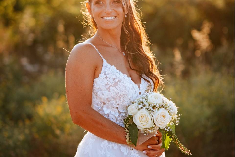 Coiffure détachées wavy