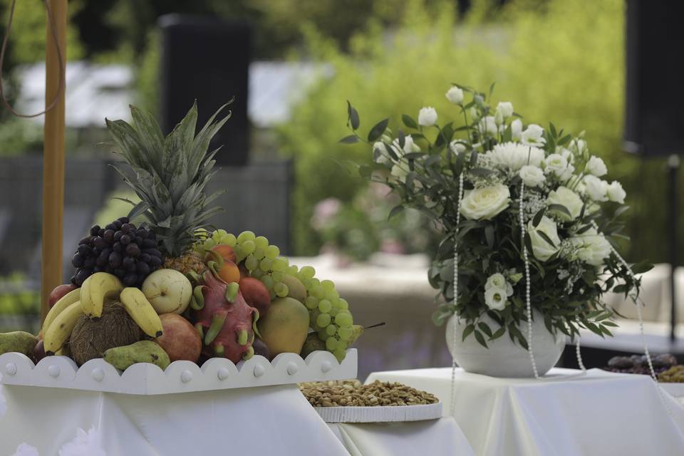 La table du buffet