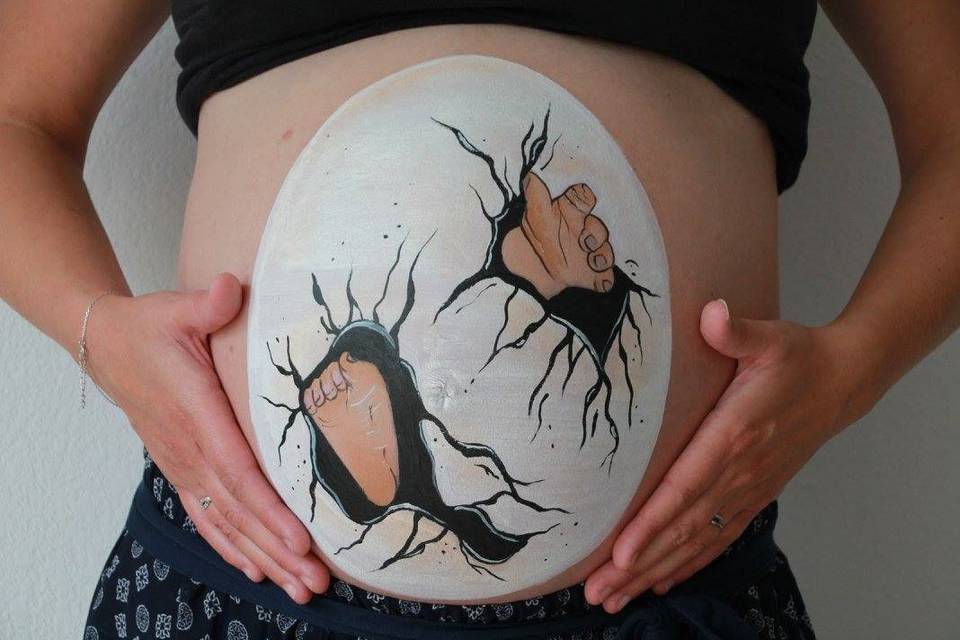 Belly-painting