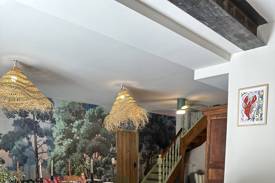 Salle à manger du gîte