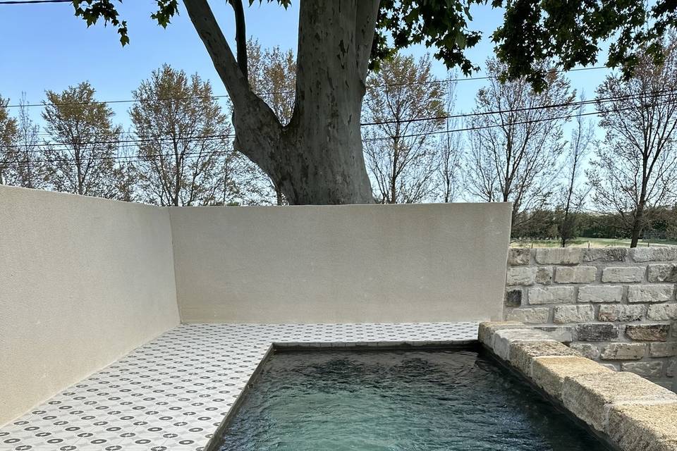 Piscine bassin Provençal