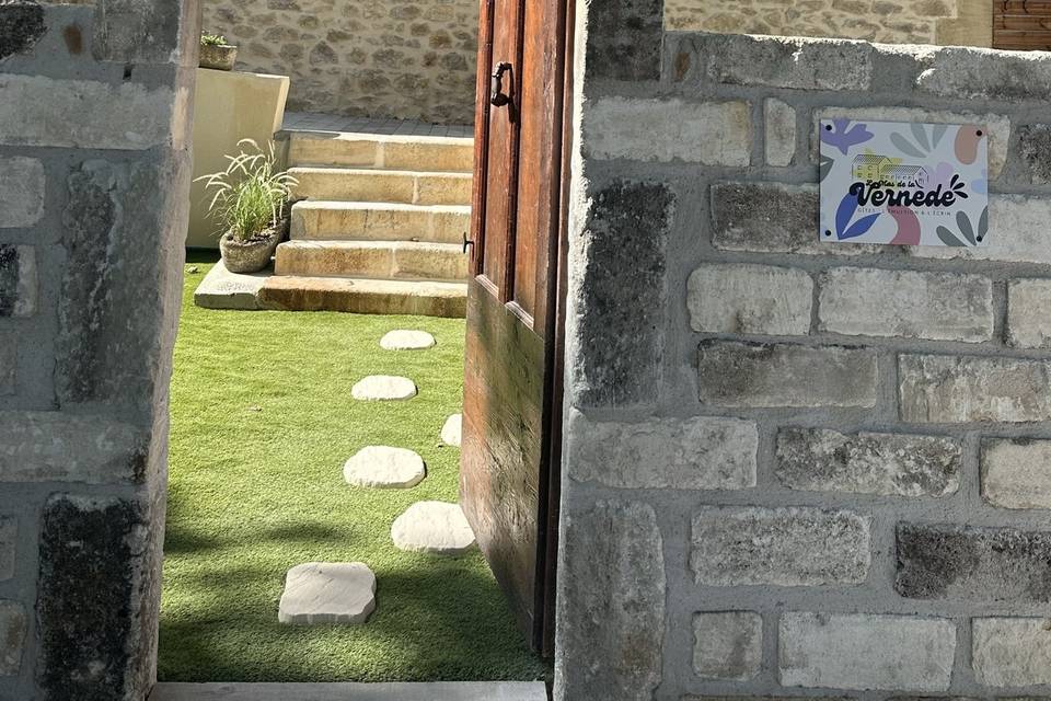 Entrée du gîte