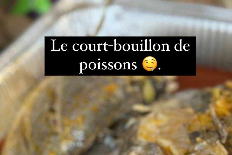 Les courtbouillons de poissons