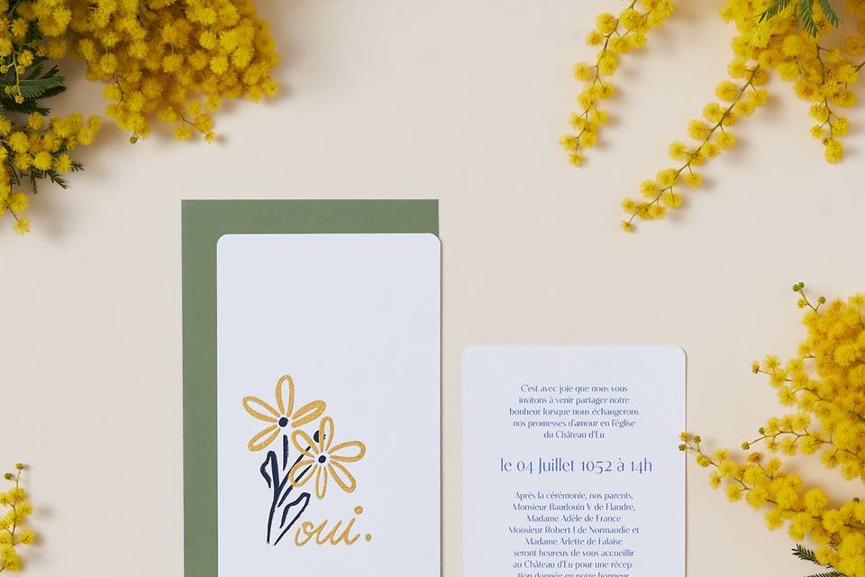 Invitation Collection Champêtr