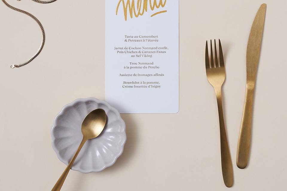 Menu Collection Love