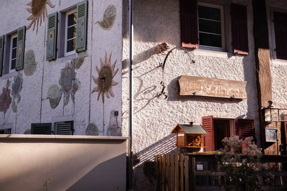 Vue extérieure du gîte
