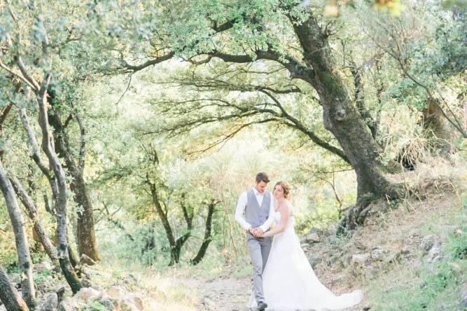 Mariage champêtre dans le var