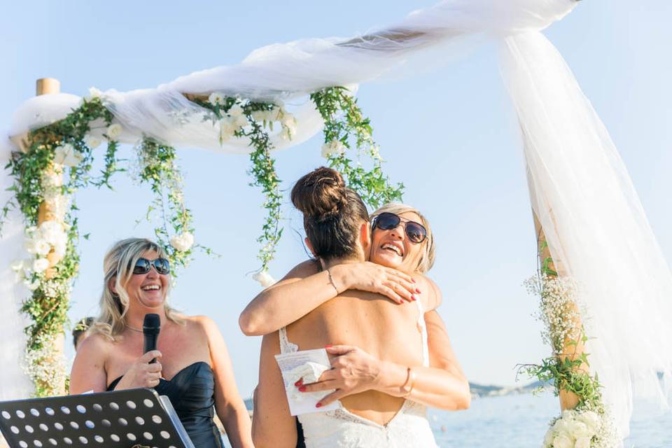 Mariage à la plage