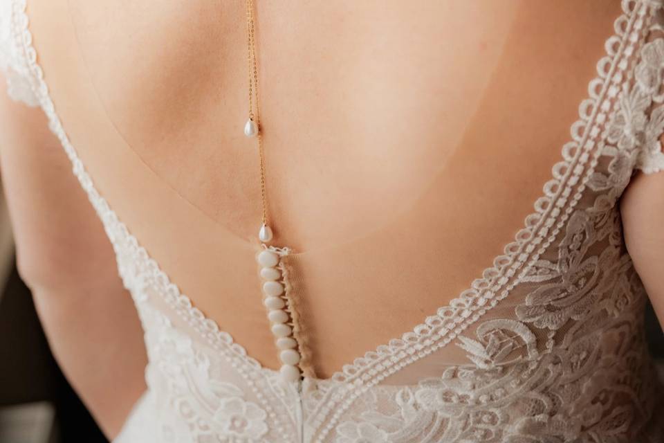 Collier de dos perles