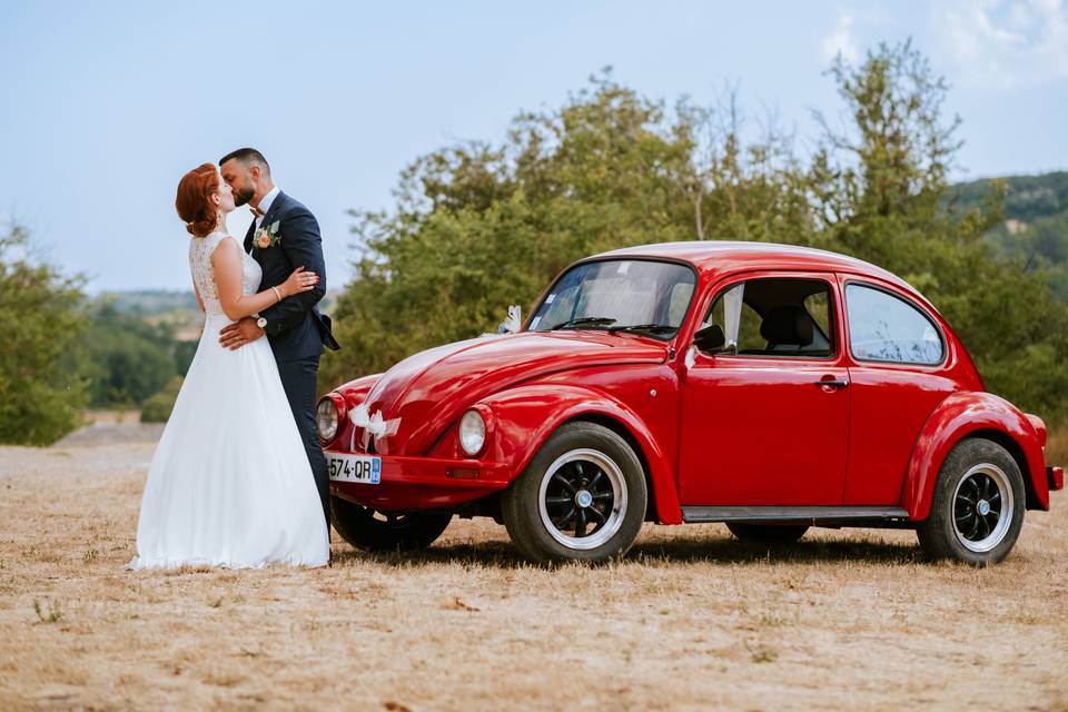 Voiture des mariés