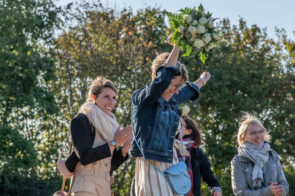 Lancé de bouquet