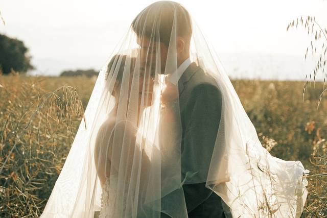 Golden hour couple