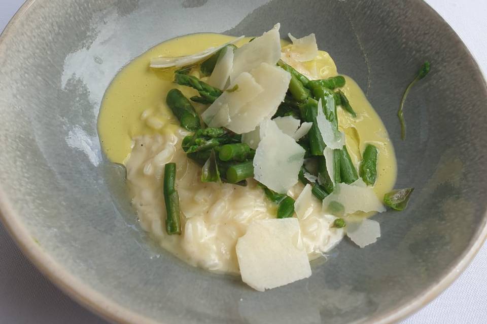 Risotto truffe asperge