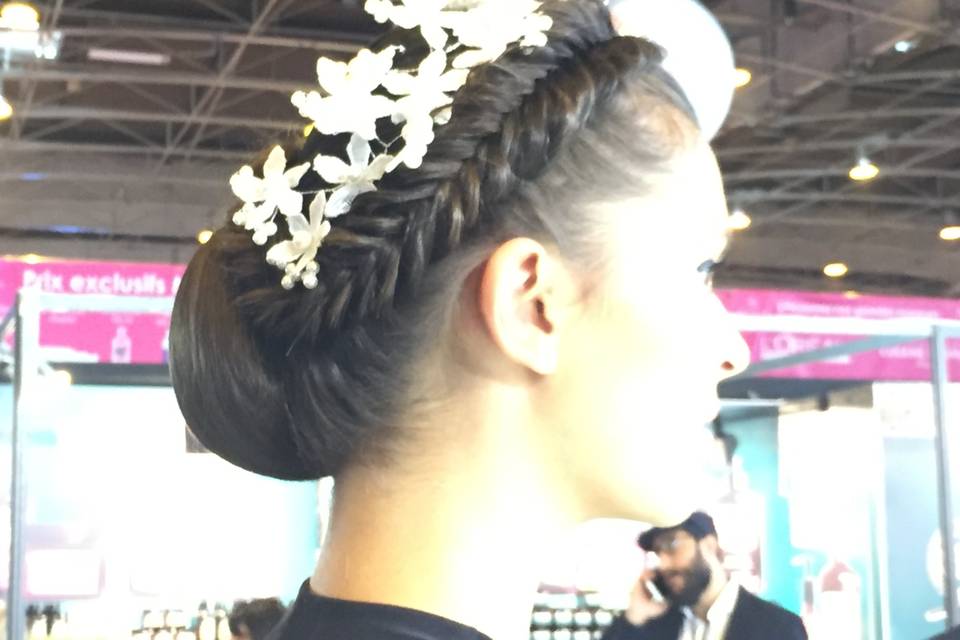 Chignon mariée