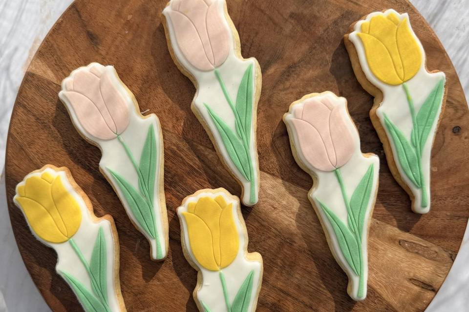 Biscuits tulipes