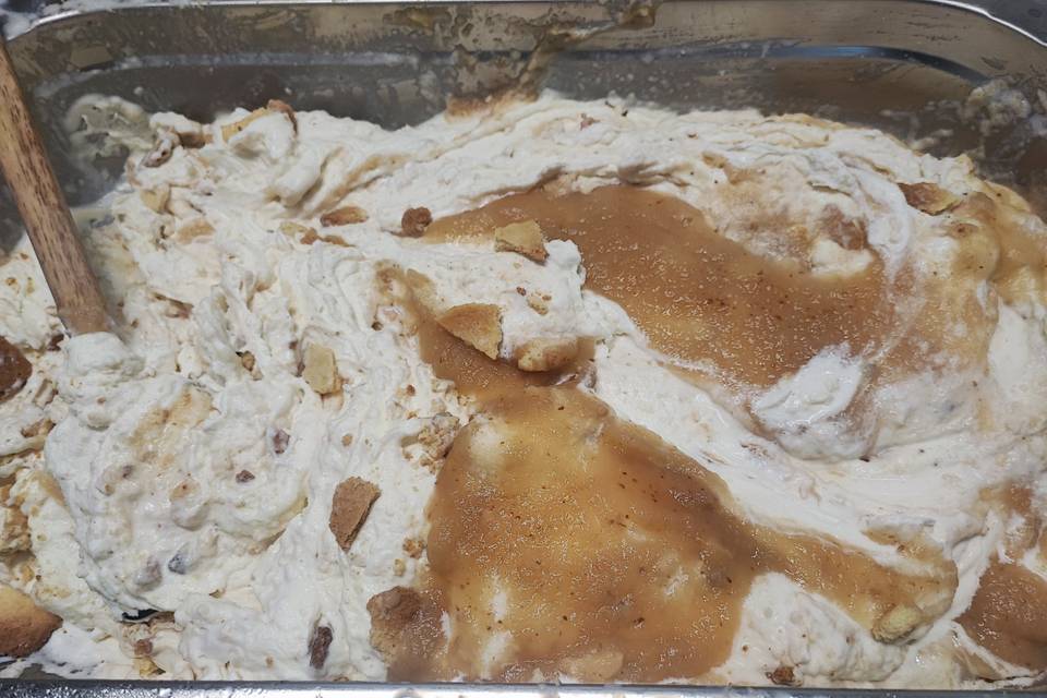 Creme glacée tarte tatin