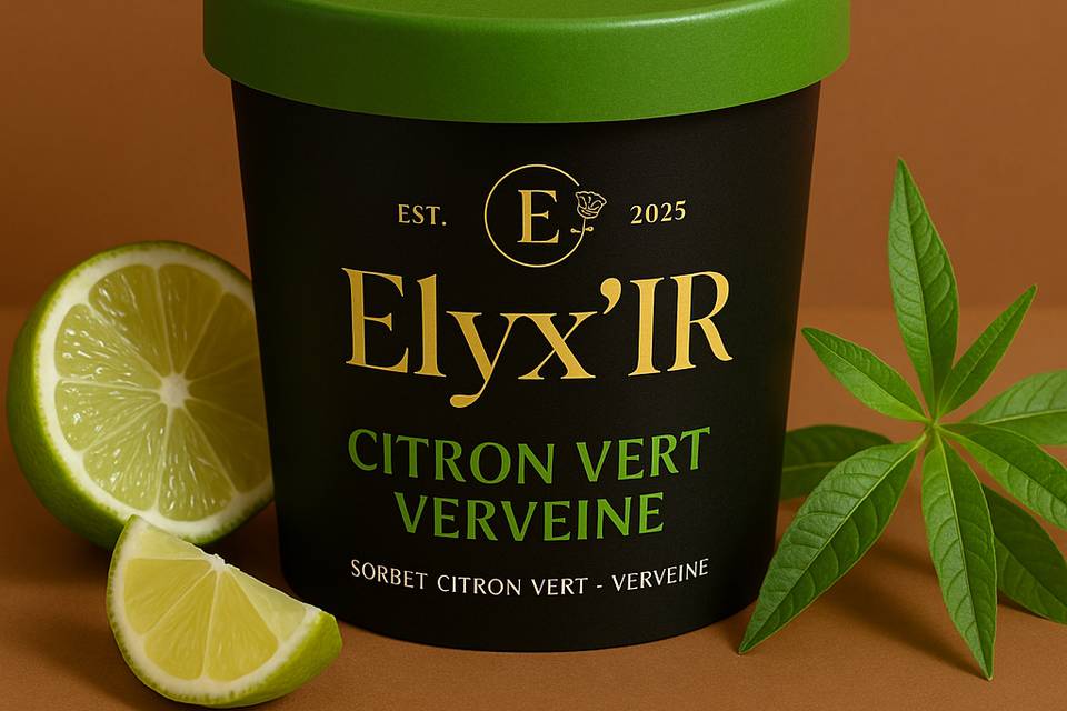 Sorbet citron vert verveinne b
