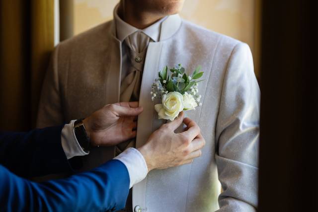 Boutonnière marié